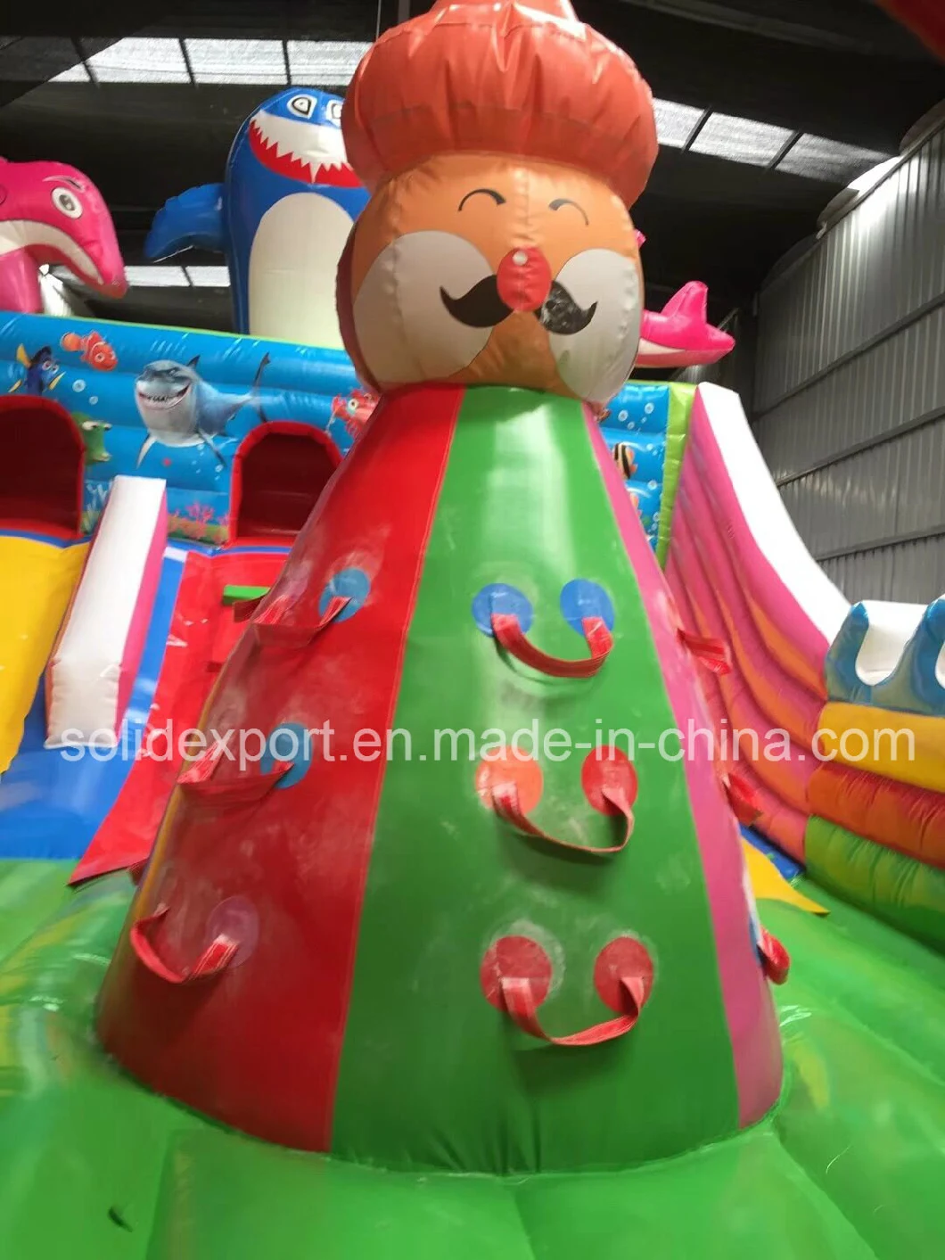 Beauty Outdoor Cheap Kids Playground Equipment Jumping Inflatable Bouncer