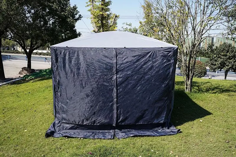 Customizable Summer Breathable Gazebo Four Sided Mesh Folding Tent
