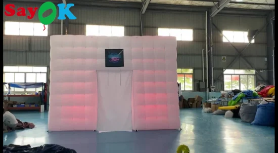 Sayok Manufacturer Giant Outdoor Inflatable LED Party Tent for Nightclub with LED Lights
