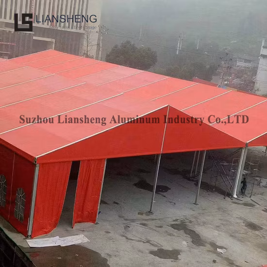 100 People Clear Window Sidewalls Party Tent