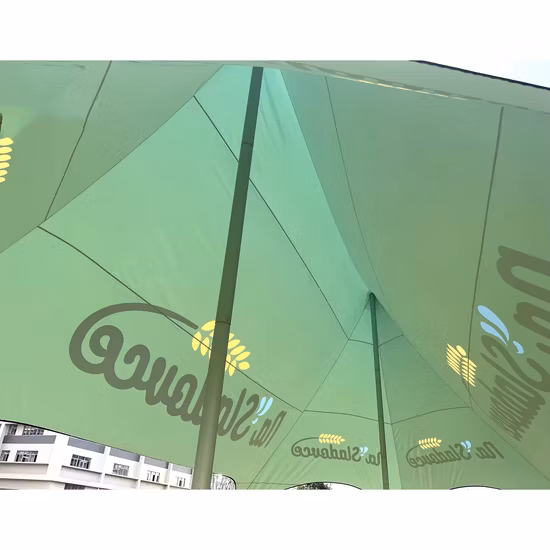 high quality Waterproof family camping inflatable house air pole glamping tent inflatable camping for outdoor