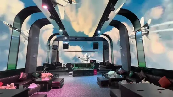 Indoor Xr Immersive Film Shooting Virtual Production Movie Studio Wall 7680Hz HD P2.6 Indoor LED Display Screen