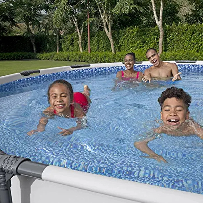 Customized Steel Frame Round Above Ground Swimming Pool