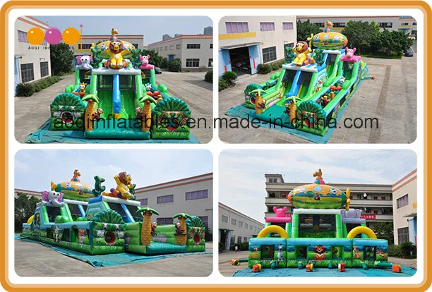 Safari Combination Inflatable Park Big Inflatable Bouncer for Kids (AQ01836)