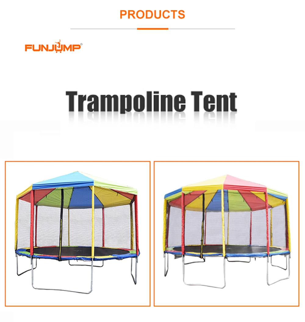 Professional Outdoor Adults and Kids Jumping Round Trampoline with Tent