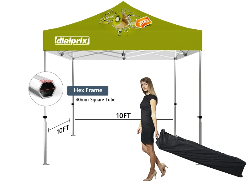 Pop up Square Frame Roof Top Party Event Marquee Gazebo Canopy Tents 10X15FT