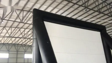 40FT Large Inflatable TV Movie Screen for Drive in Cinema Projector