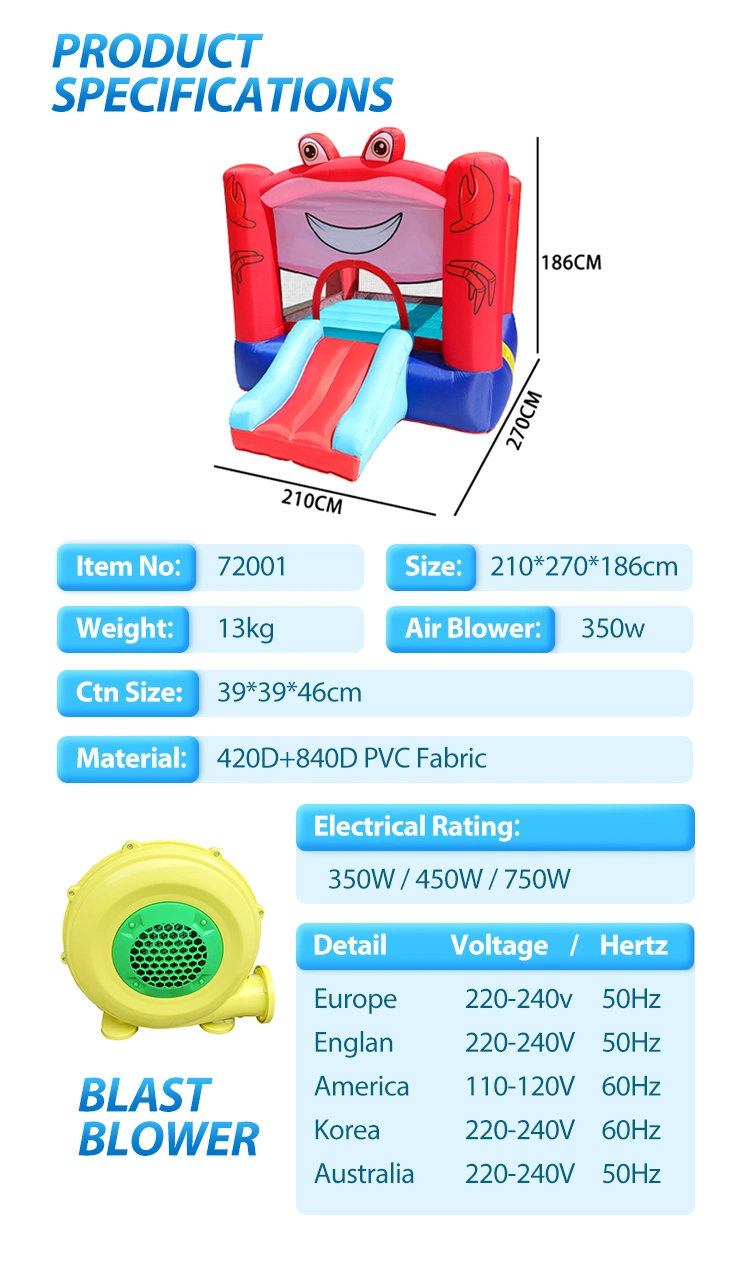China Commercial Children Inflatable Slide Bouncy Castle Prices, Bouncing Castles Outdoor