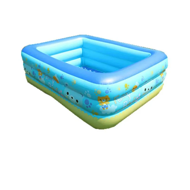 Children&prime;s Inflatable Pool Swimming Pool Thickened PVC Inflatable Multi Size Inflatable Toys Can Be Customized