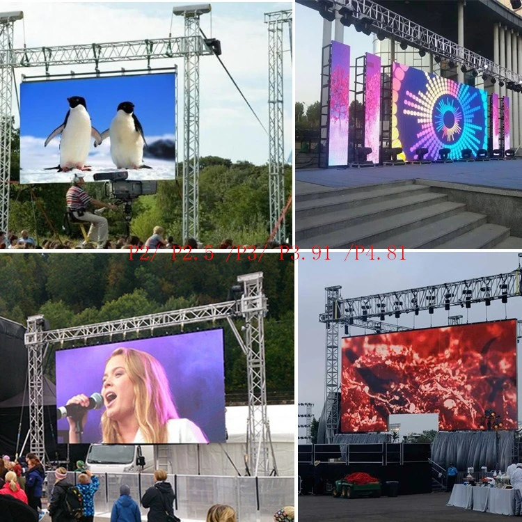 Top Quality High Performance HD Indoor Video Movie P3.91 LED Display Screen