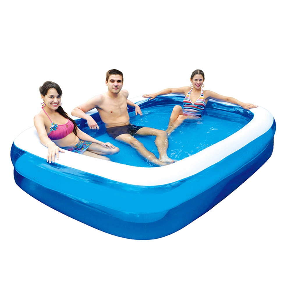 Full Sized Giant Inflatable Pool for Adult Rectangular Outdoor Large Inflatable Swimming Pool