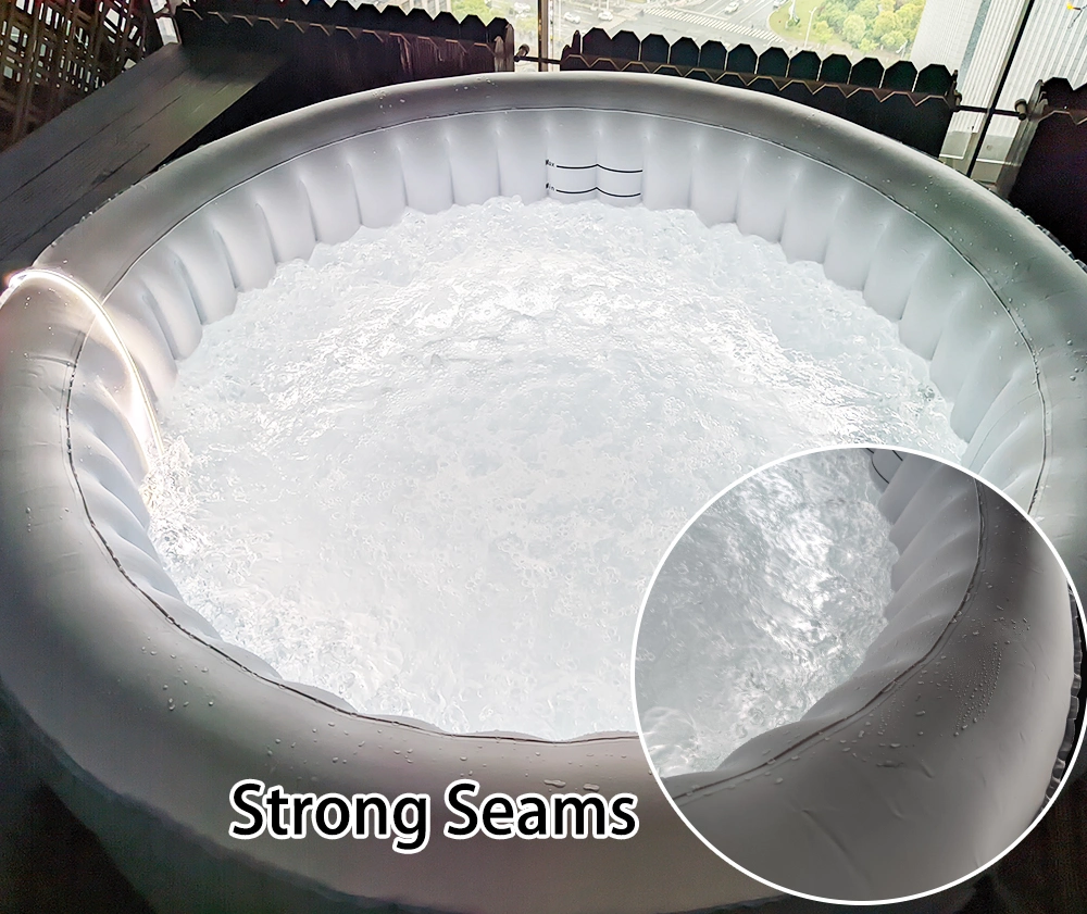 Square Portable Adult Inflatable Tub Anti-Slip Folding Adult Swimming Pool Inflatable Pool