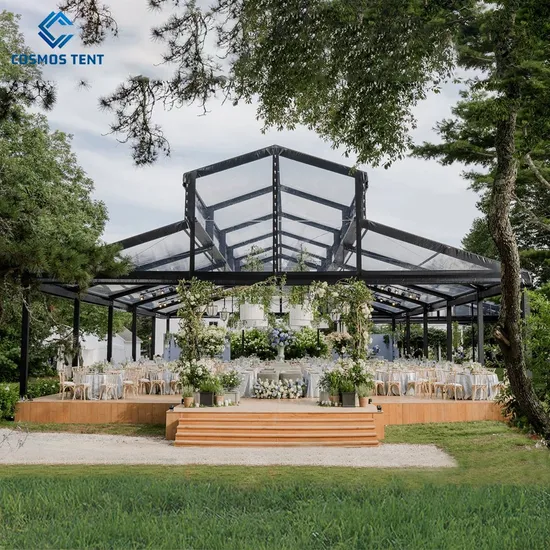 Luxury Outdoor Aluminum Transparent Wedding Marquee Party Tents