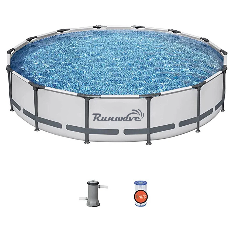 Customized Steel Frame Round Above Ground Swimming Pool