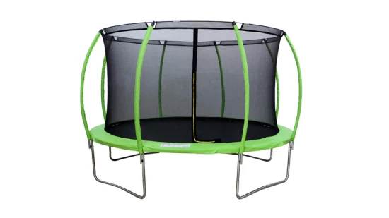 Funjump 12FT Customized Curved Poles Reinforced Style Toddler Outdoor Trampoline