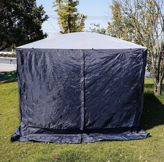Customizable Summer Breathable Gazebo Four Sided Mesh Folding Tent
