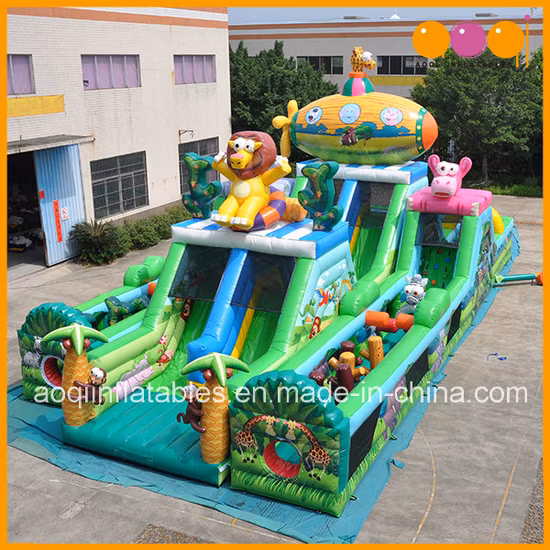 Safari Combination Inflatable Park Big Inflatable Bouncer for Kids (AQ01836)