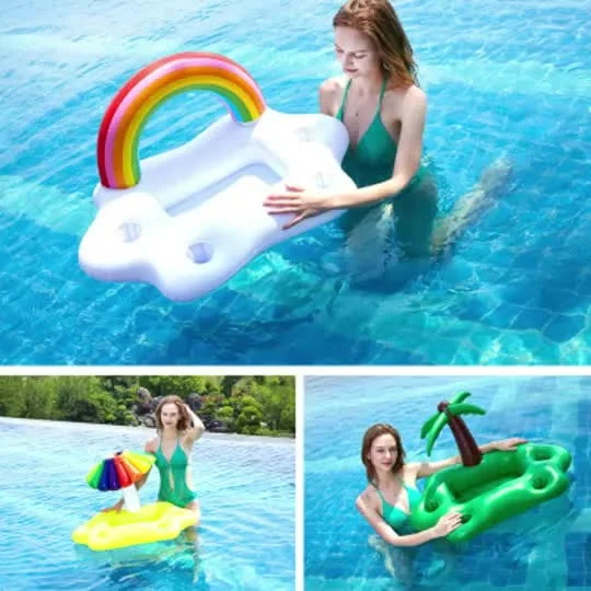 Ground Swimming Pool Inflatable Round Metal Frame Pool