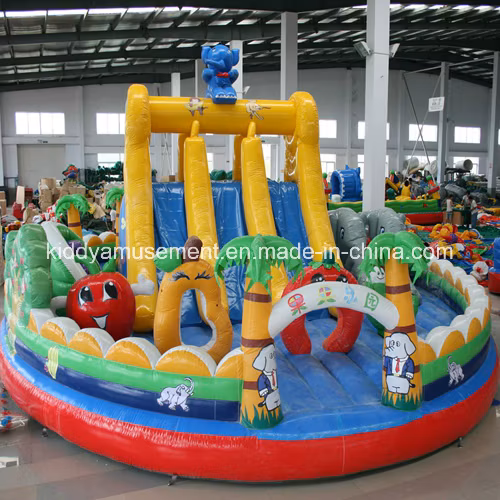 Newest Inflatable Giant Fruit Castle Bouncer for Children Playground