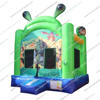 Commercial Hot Sale Shrek Bounce House Inflatable Jumping Castle Inflatable Bouncy House Chb1354