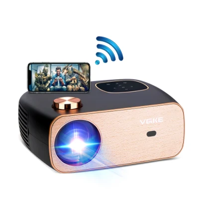 Portable 5g WiFi Projector Mini Smart Real 1080P Full HD Movie Proyector 200′ ′ Large Screen LED Projectorsjector