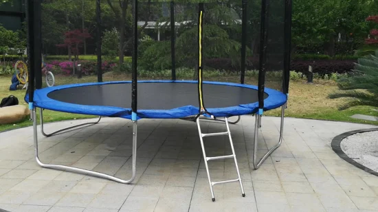 Wholesale Price Birthday Gift 10FT Jumping Trampoline Outdoor Entertainment