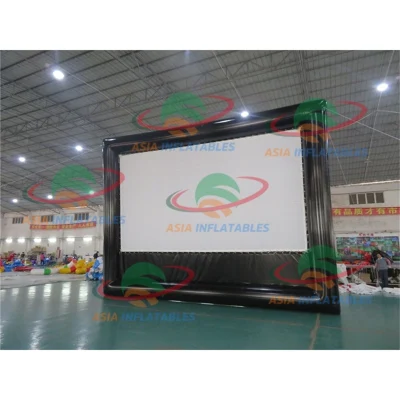 Custom Size Cinema Rear Projector Inflatable Airtight Movie Screen