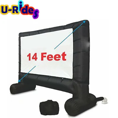 Projector Screen Inflatable Outdoor Movie Screens for Movies Portable Front Rear Projection